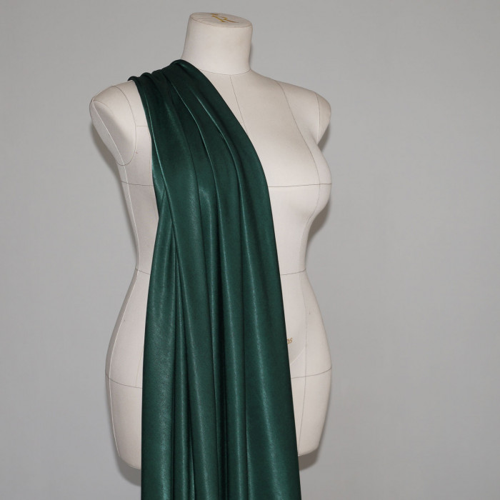 Купра Arabic silk МА15/Лиственница для пошива топа по выкройке Burda
