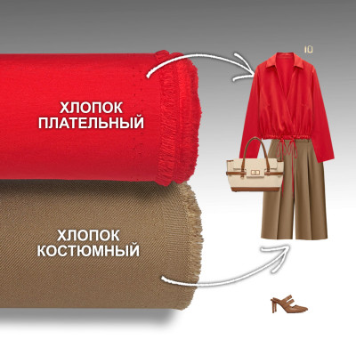 Набор тканей для шитья 17.09 Scarlet