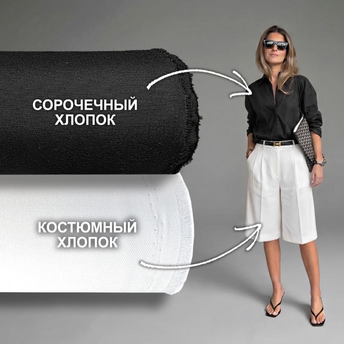 Набор тканей для шитья 13.05 Anthracite ➤ПРЕДЗАКАЗ: отправка с 24 июня