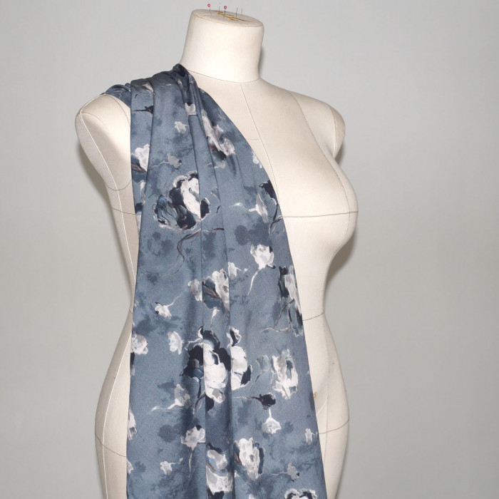 Мерный лоскут 2.3м.Ткань плательно блузочная Bamboo Rayon DR2305/Folkstone/26.07.936
