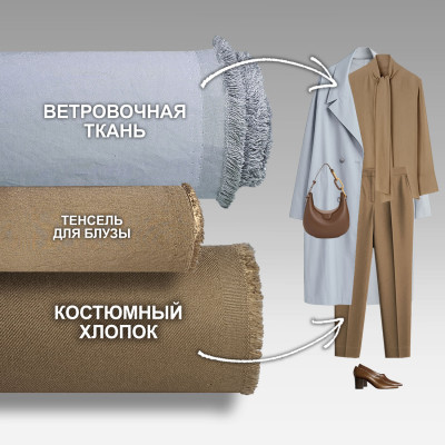 Набор тканей для шитья 06.08 Тигровый Глаз 