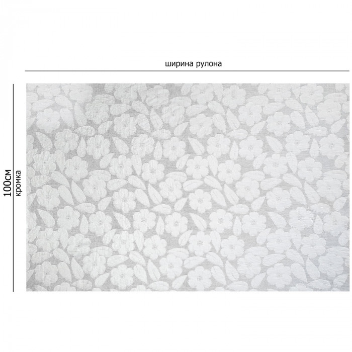 Жоржет хлопок DR0412/White Swan для пошива платья по выкройке Burda 05/2025 