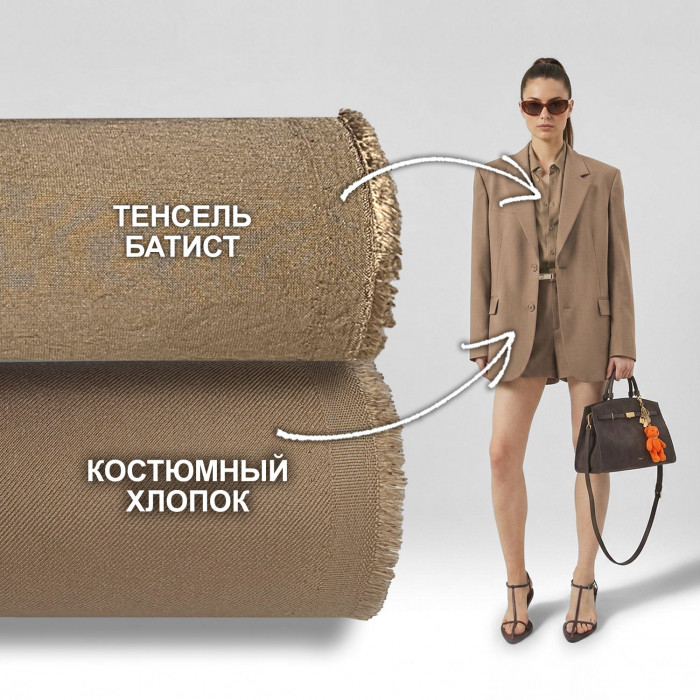 Набор тканей для шитья 16.08 Тигровый глаз