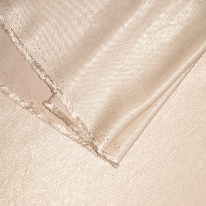 Купра Arabic silk МА05/Топленое молоко для пошива топа по выкройке Helpersew