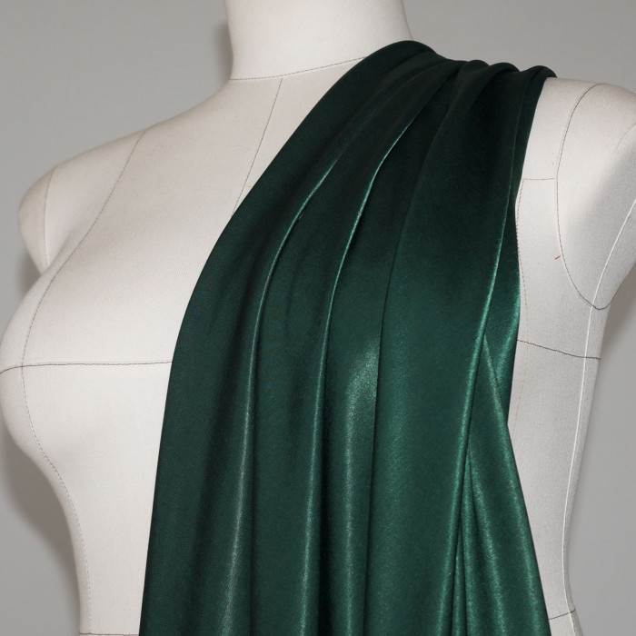 Купра Arabic silk МА15/Лиственница для пошива топа по выкройке Helpersew